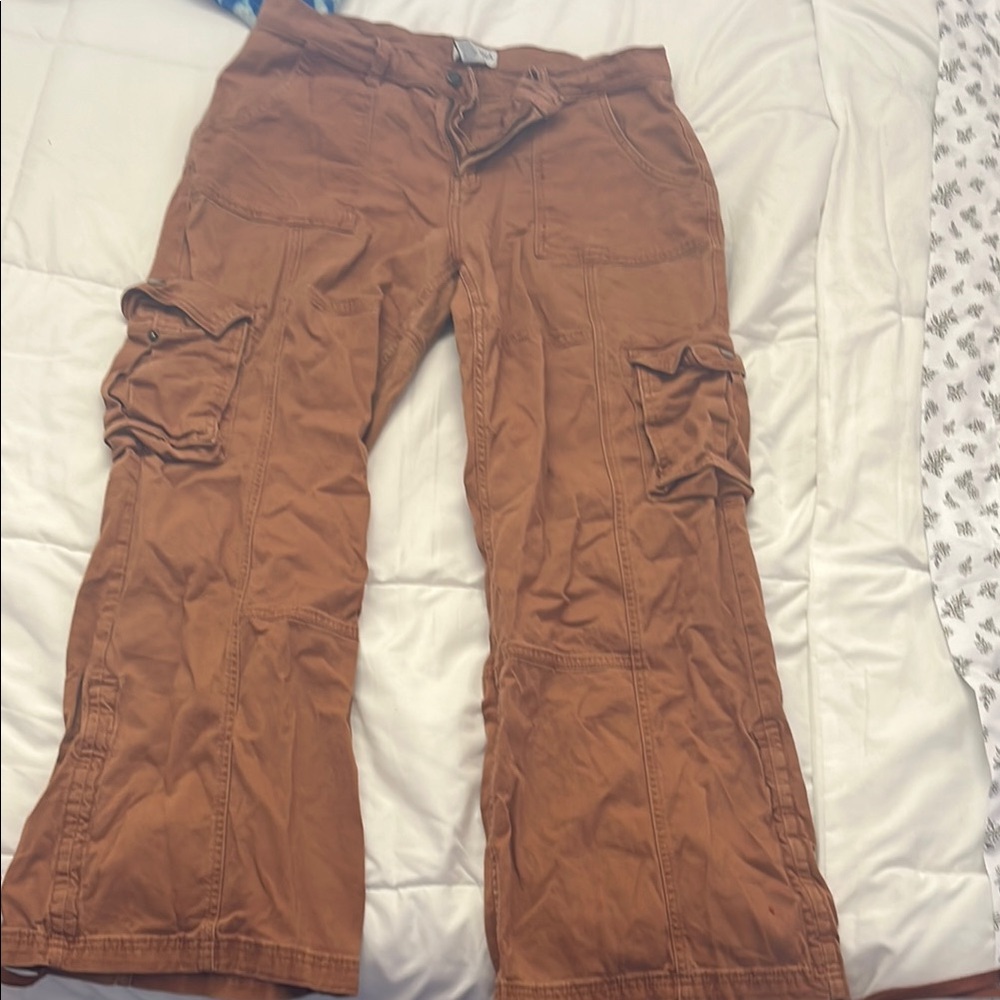 Brown Cargo Pants